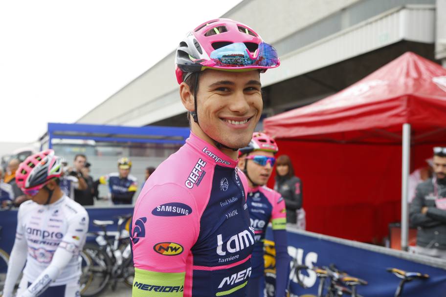 Nel 2015 ha fatto uno stage alla Lampre-Merida. Con la maglia blu fucsia ha vinto in Francia la Chrono Champenois il 13 settembre. Bettini